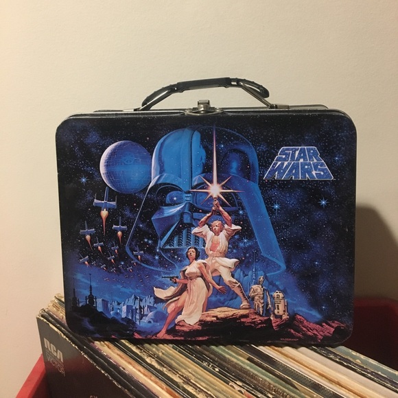 Star wars 2013 lunchbox metal tin steel